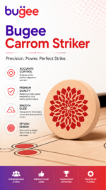Bugee Premium Carrom Striker Red - Image 2
